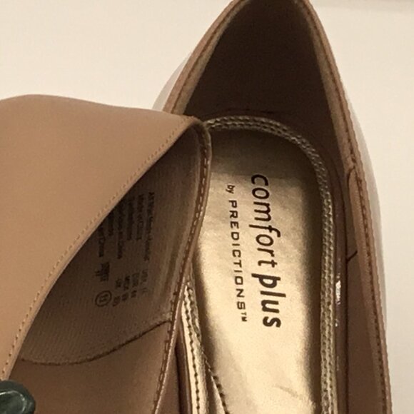 Comfort Plus by Predictions Nude Wedges - Picture 6 of 7